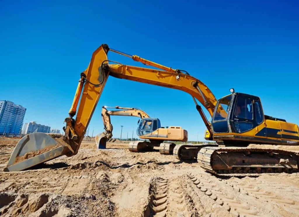 Excavation services in process